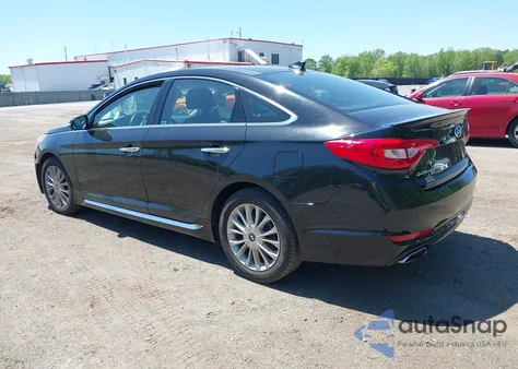 2015 Hyundai Sonata Limited z USA, uszkodzony, nr VIN 5NPE34AF5FH021008